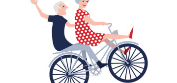 Fietsspiegelactie op = op