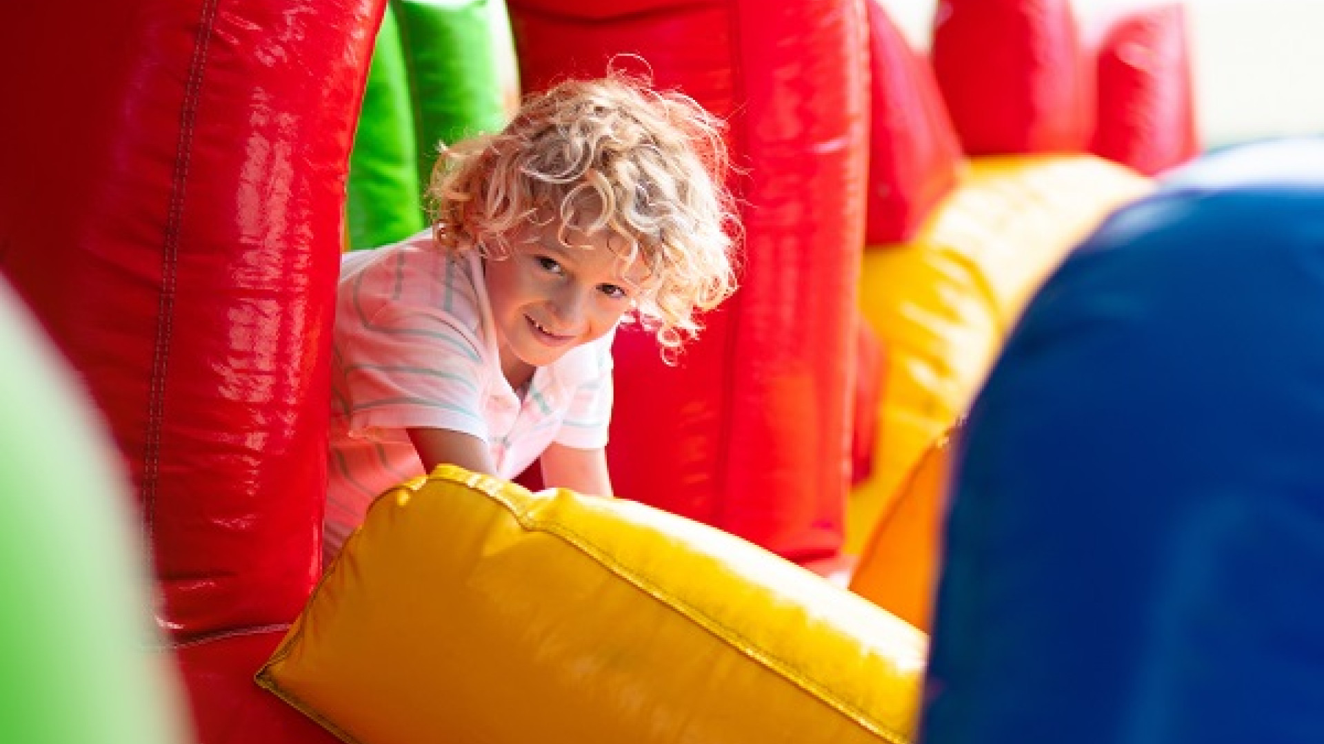 voorjaarsvakantie, springkussen, activiteit, springen