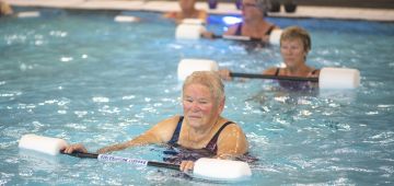 Valpreventie oefeningen met Aquagym bij Tijenraan 