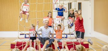 Beweegdiploma en gratis beweegfeest voor ruim 300 basisschoolleerlingen