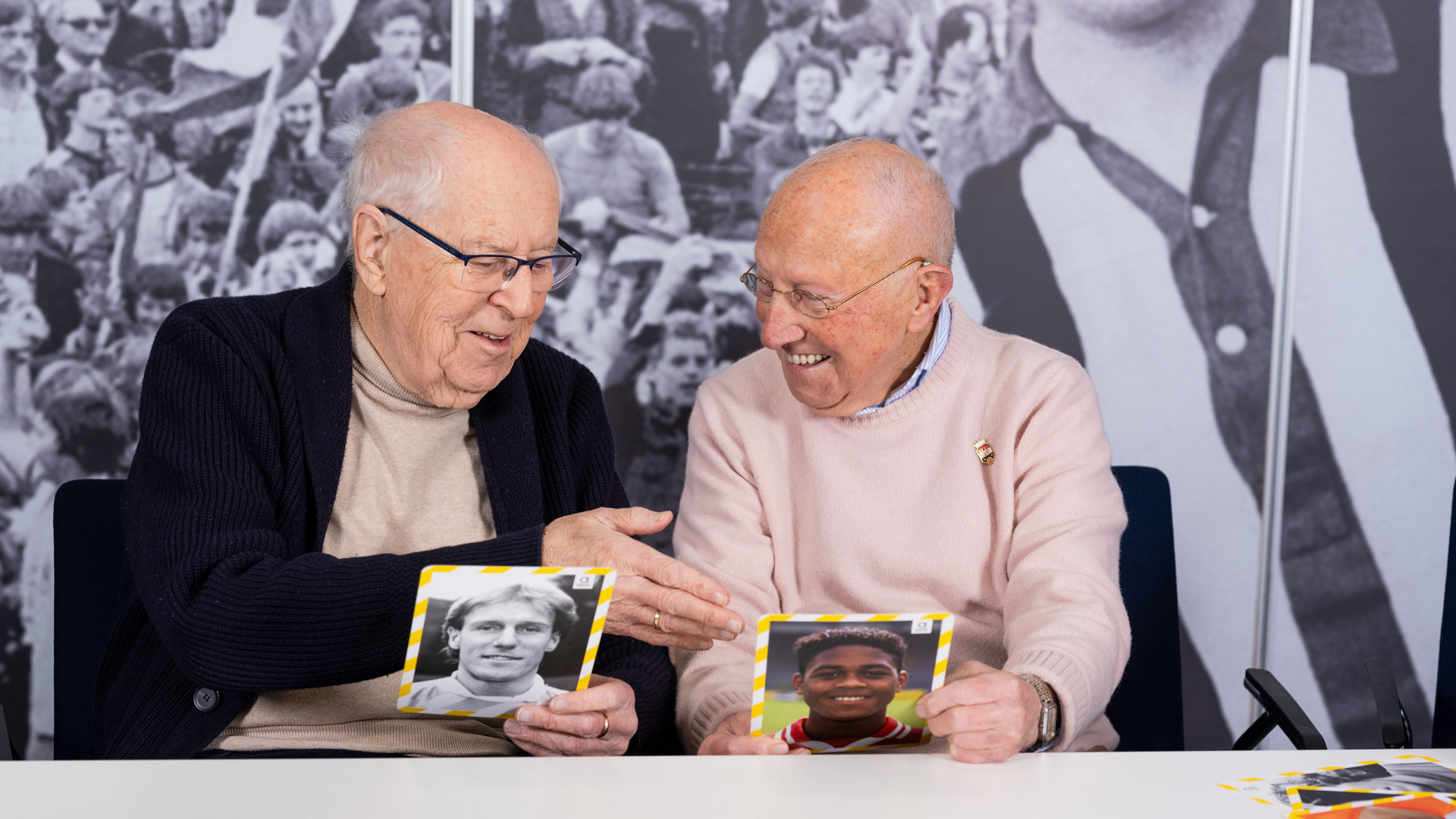 Voetbalherinneringen bijkletsen