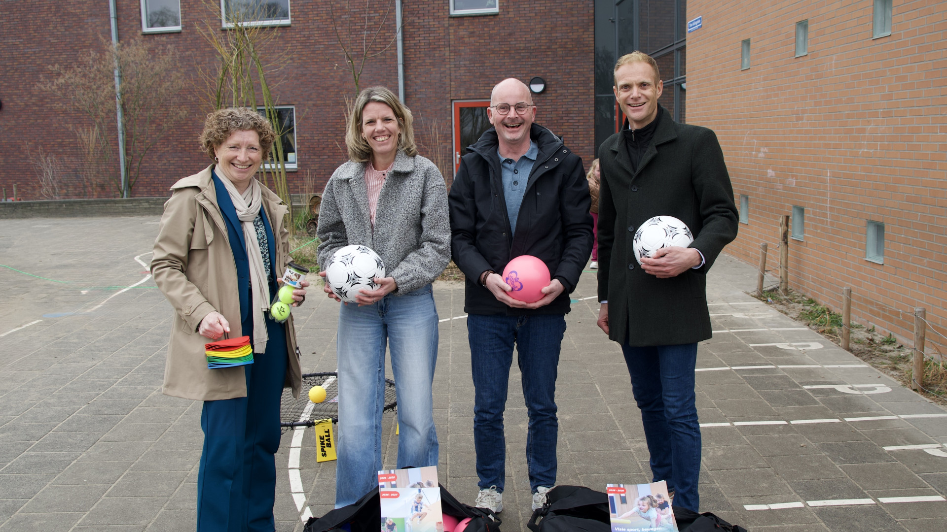 Uitreiking Pauzebeweegpakketten